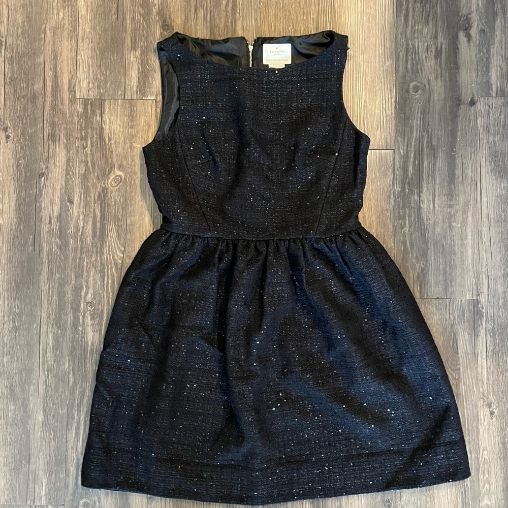 Kate Spade Tweed Fit and Flare Dress